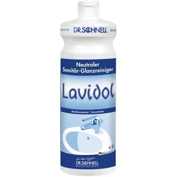 Ein Bild von Dr. Schnell Lavidol Neutraler Sanitär-Glanzreiniger - 1 Liter