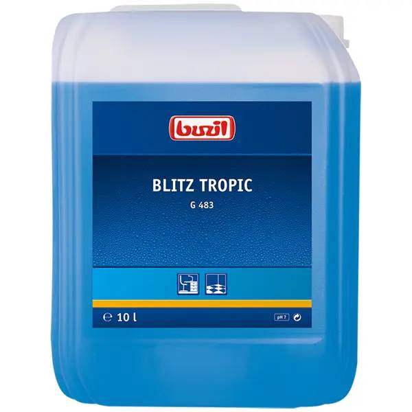 Ein Bild von Buzil G 483 Blitz-Tropic neutraler Allesreiniger - 10 Liter