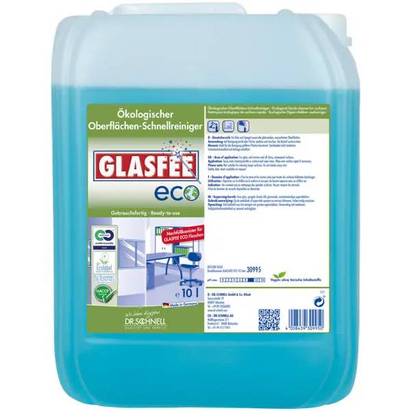 Ein Bild von Dr. Schnell GLASFEE eco Glasreiniger - 10 Liter