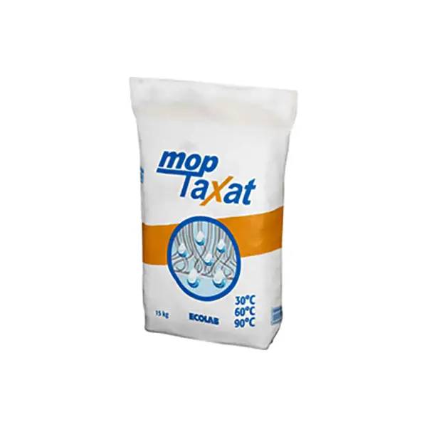 Ein Bild von Ecolab mop Taxat Vollwaschmittel - 15 kg