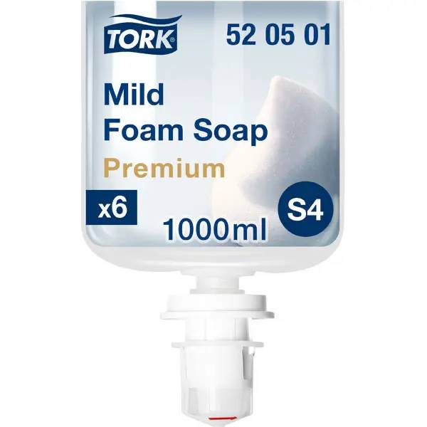 Tork S4 milde Schaumseife parfümiert - 6x1 Liter