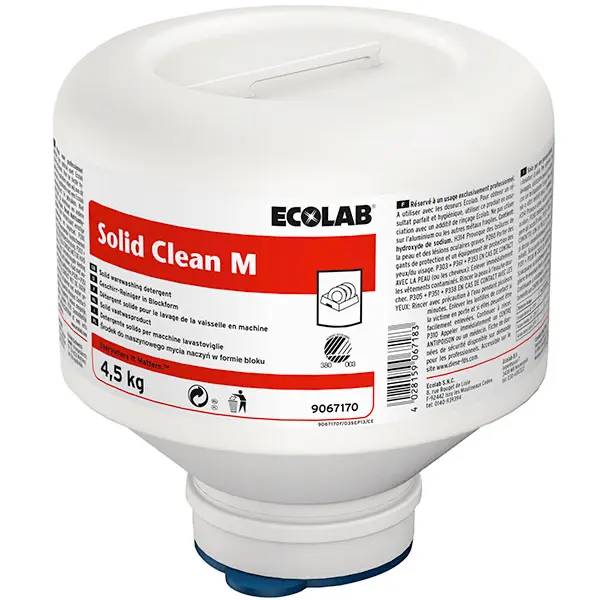 Ein Bild von Ecolab Solid Clean M Maschinenspülmittel - 4,5 kg