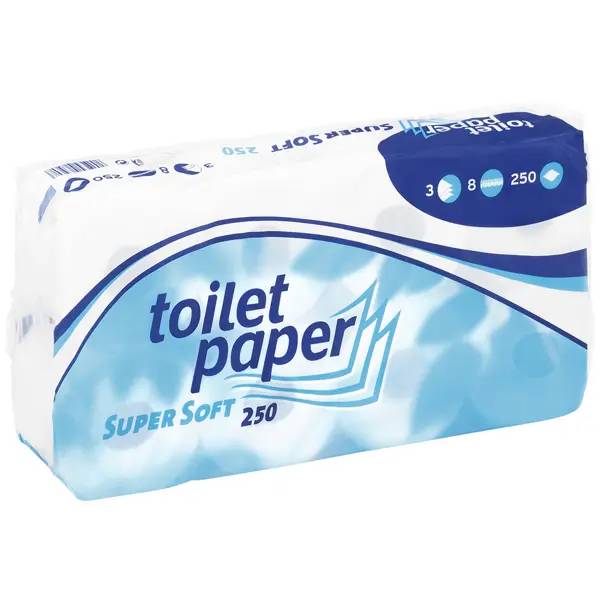 Ein Bild von Wepa Super Soft Toilettenpapier hochweiß - 3-lagig