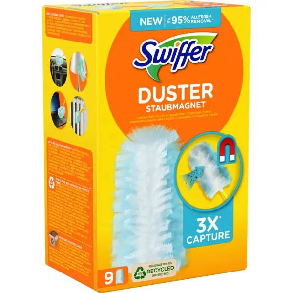 Ein Bild von Swiffer Staubmagnet Staubwischer (Nachfüllpack) - 9 Tücher