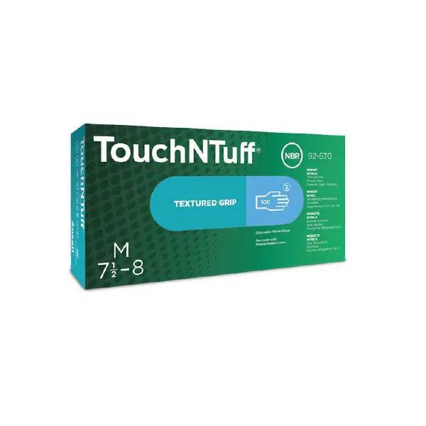 Ein Bild von Ansell TouchNTuff 92-670 Nitril-Einmalhandschuh - 7,5-8