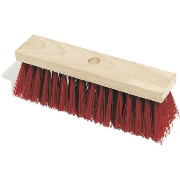 Ein Bild von Nölle Profi Brush Straßenbesen rot - 29 cm