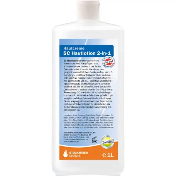 Ein Bild von Stockmeier Hautlotion 2in1 Hautlotion - 1 Liter