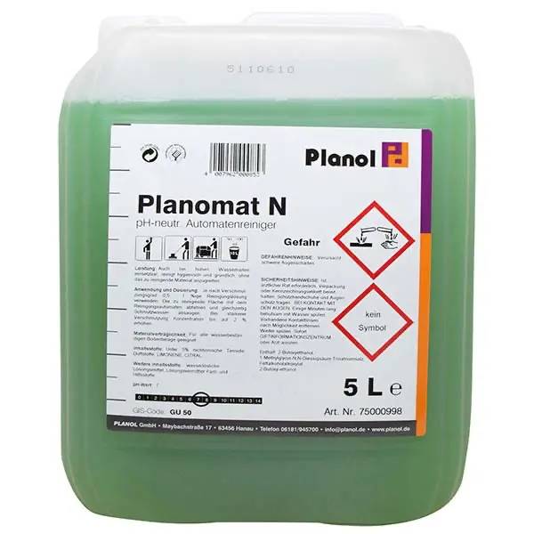 Ein Bild von Planol Planomat N Automatenreiniger - 5 Liter