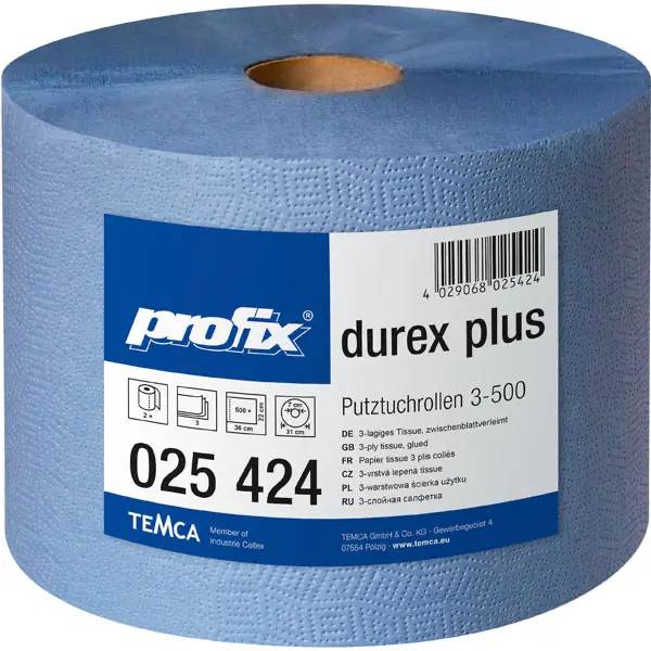 Ein Bild von Temca profix durex plus Putztuchrolle - 22x36 cm