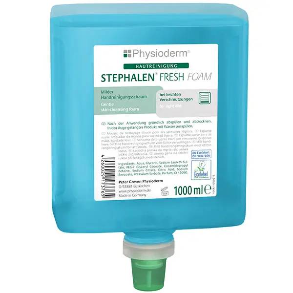 Ein Bild von Greven Physioderm STEPHALEN FRESH FOAM Handreinigungsschaum - 1 Liter