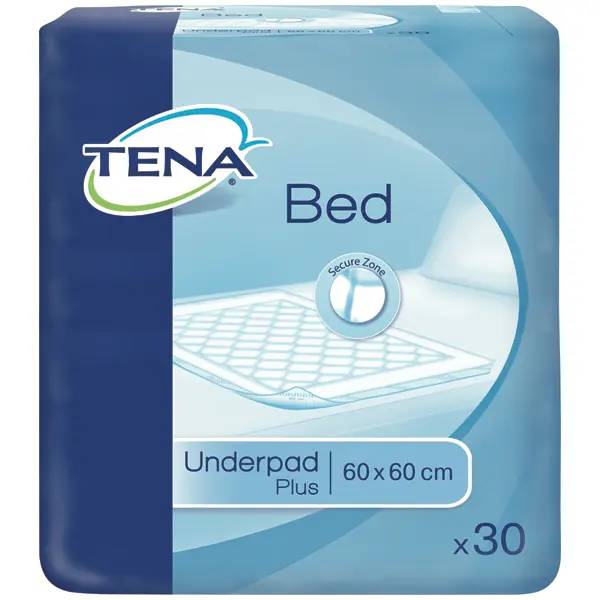 Ein Bild von Tena Bed Underpad Plus - 60x60 cm