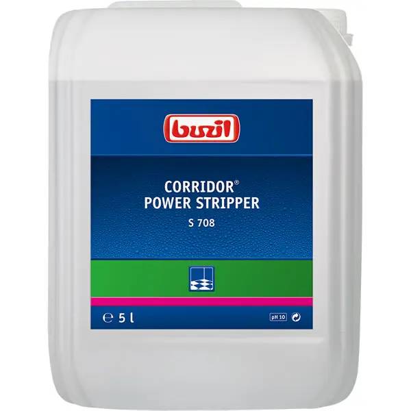 Ein Bild von Buzil S 708 Corridor Power Stripper Hochleistungs-Universalgrundreiniger - 5 Liter