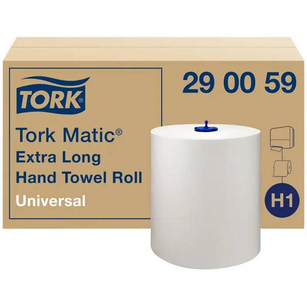 Tork Matic extra langes H1 Rollenhandtuch hochweiß - 21 cm