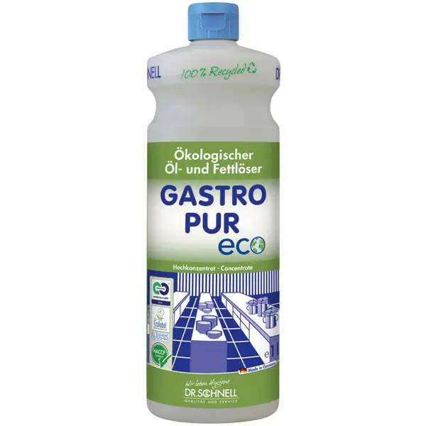 Ein Bild von Dr. Schnell GASTRO PUR eco öl- & Fettlöser - 1 Liter