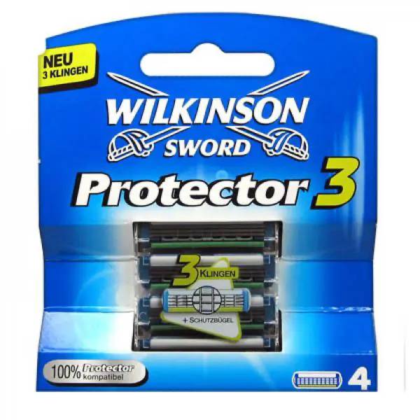 Ein Bild von Wilkinson Protector 3 Rasierklingen - 3-schneidig