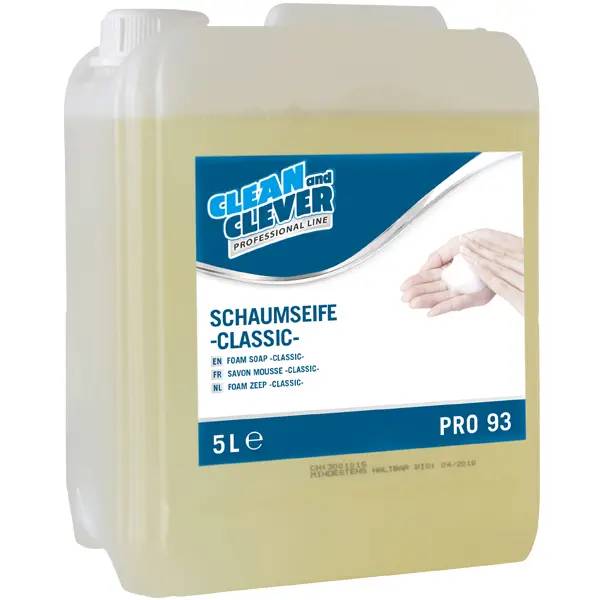 Ein Bild von CLEAN and CLEVER PROFESSIONAL Schaumseife classic PRO93 - 5 Liter