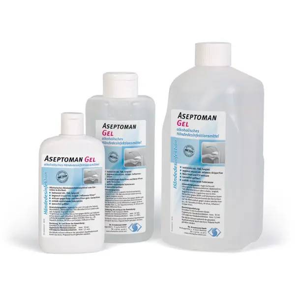 Dr. Schumacher Aseptoman GEL Händedesinfektionsmittel - 500 ml