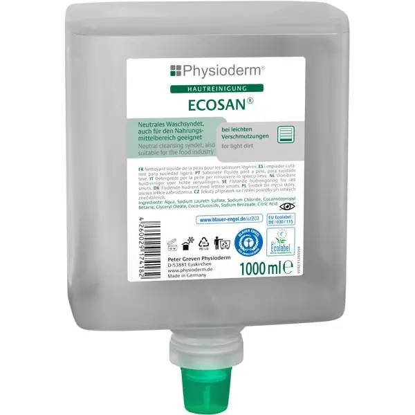 Ein Bild von Greven Physioderm Ecosan Hautreiniger (Neptuneflasche) - 1 Liter