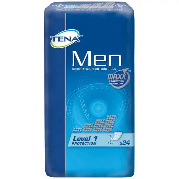 Ein Bild von Tena Men Level 1 Einlagen - 275 ml