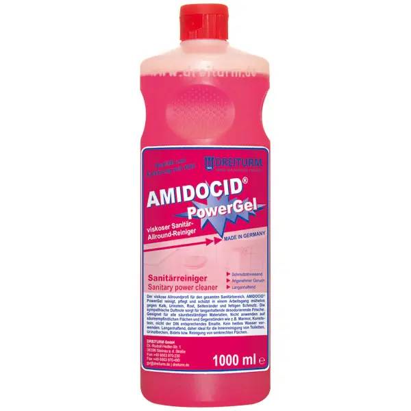 Ein Bild von Dreiturm Amidocid Powergel Sanitär-Allround-Reiniger - 1 Liter