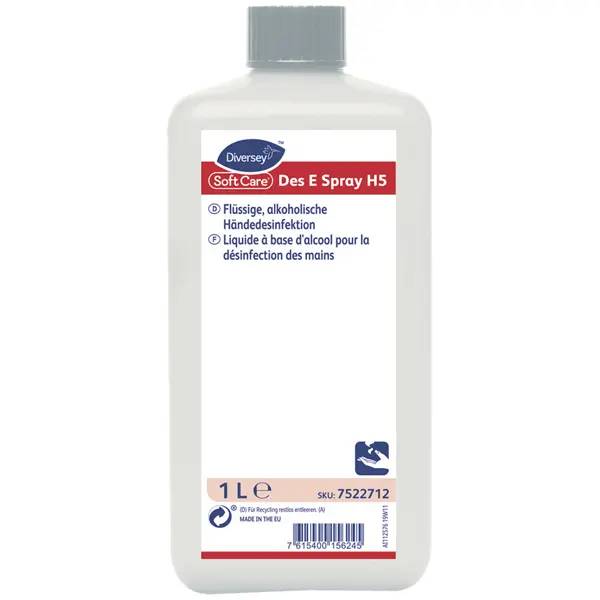 Ein Bild von Diversey Soft Care Des E H5 Spray Desinfektionsmittel - 1 Liter