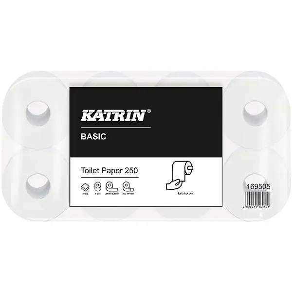 Katrin Basic Toilettenpapier natur - 2-lagig