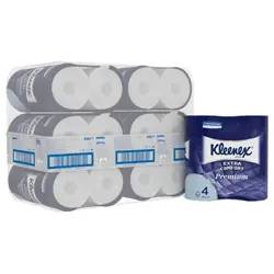 Kleenex Premium Toilettenpapier weiß - 4-lagig