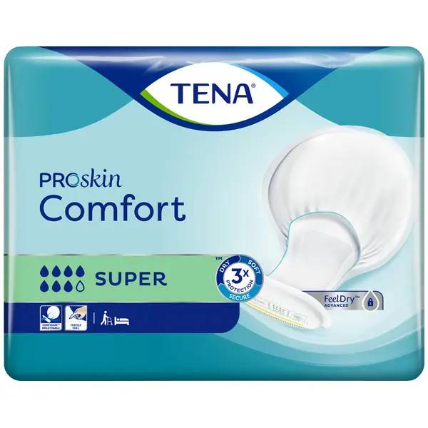 Ein Bild von Tena Comfort Super Vorlage - 2200 ml