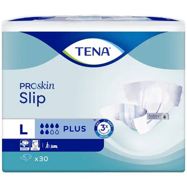 Ein Bild von Tena Slip Plus Windelhose - L