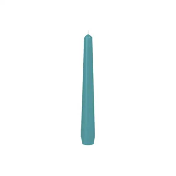 Ein Bild von Duni Leuchterkerze - mint blue