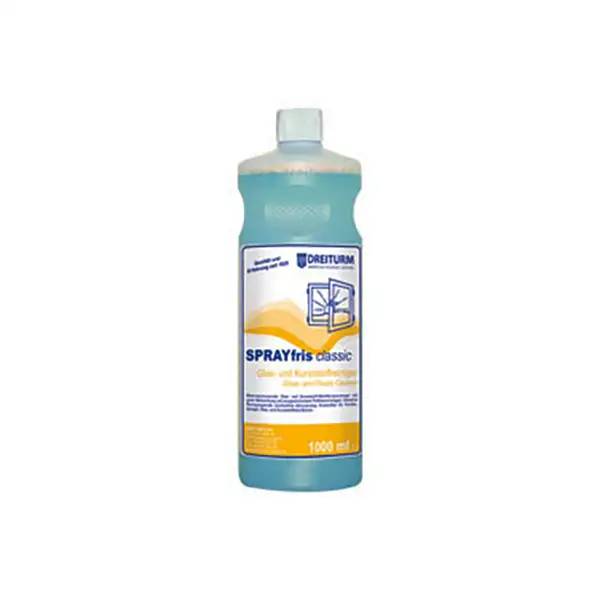 Ein Bild von Dreiturm Sprayfris classic Glas- & Kunststoffreiniger - 1 Liter