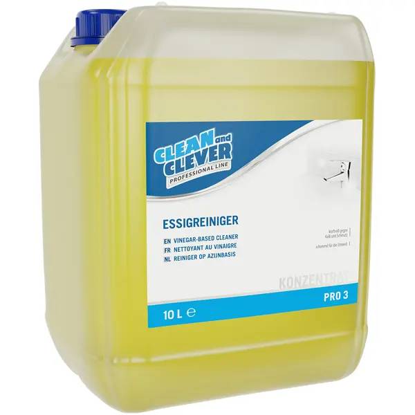 Ein Bild von CLEAN and CLEVER PROFESSIONAL Essigreiniger PRO3 - 10 Liter