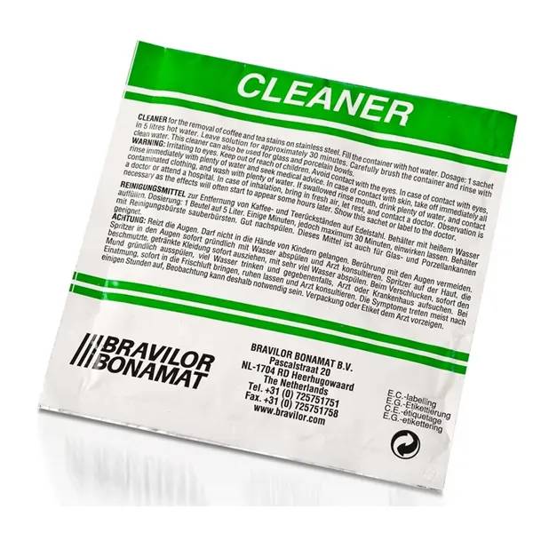 Ein Bild von Bravilor Bonamat Cleaner Kaffeemaschinenreiniger - 15x15 g