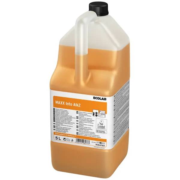 Ein Bild von Ecolab MAXX Into Alk 2 Sanitärreiniger - 5 Liter