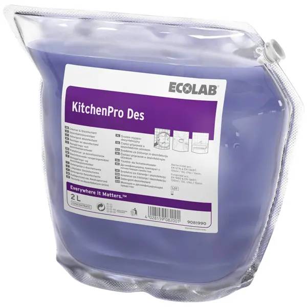 Ecolab KitchenPro Des Küchen-Desinfektionsreiniger - 2 Liter