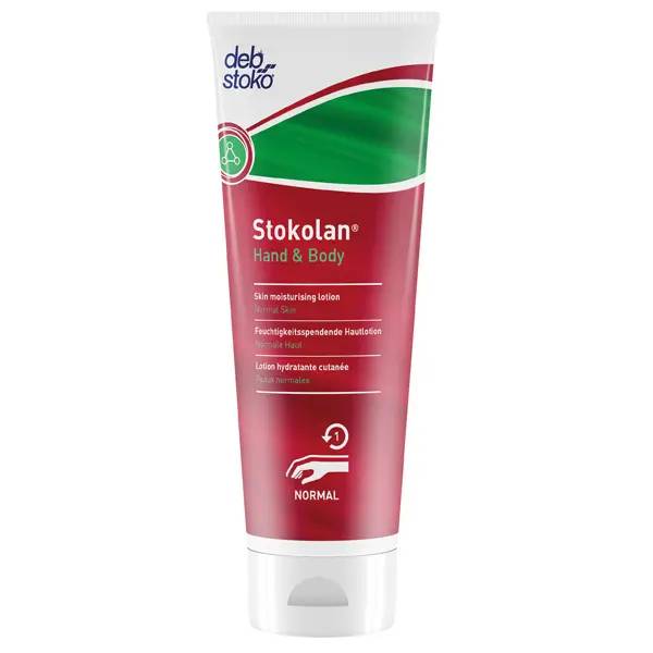 Ein Bild von SC Johnson Stokolan Hand & Body Basispflegecreme - 100 ml