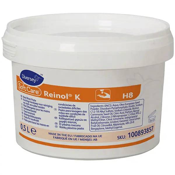 Ein Bild von Diversey SoftCare Reinol-K H8 Handwaschpaste - 500 ml