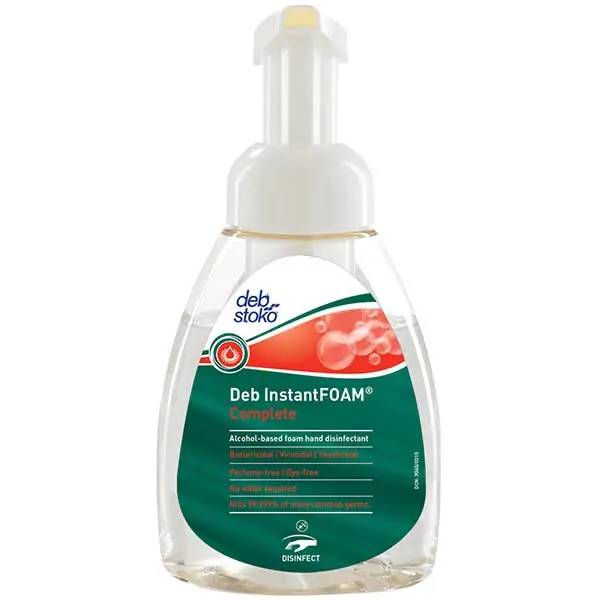 Ein Bild von SC Johnson Deb InstantFOAM Complete Schaum-Handdesinfektionsmittel - 250 ml