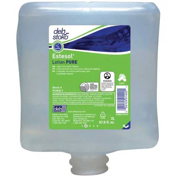 Ein Bild von SC Johnson Estesol Lotion PURE Handreiniger - 4x2 Liter