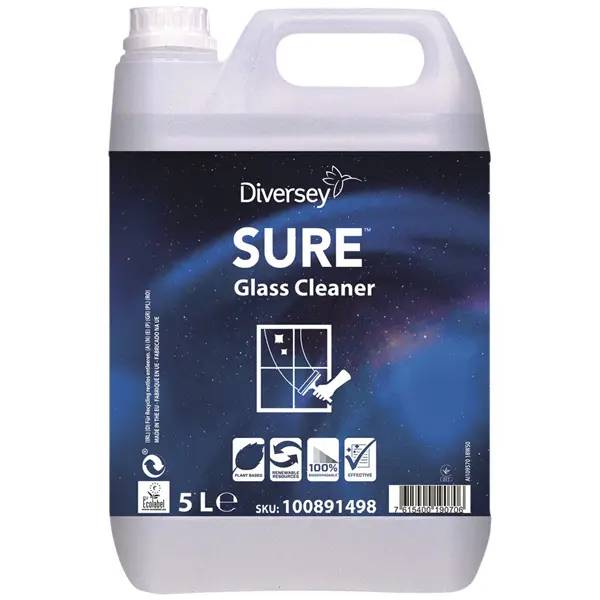 Ein Bild von Diversey Sure Glass Cleaner - 5 Liter