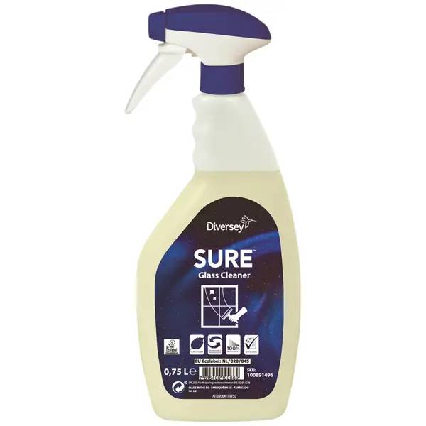 Ein Bild von Diversey Sure Glass Cleaner - 750 ml