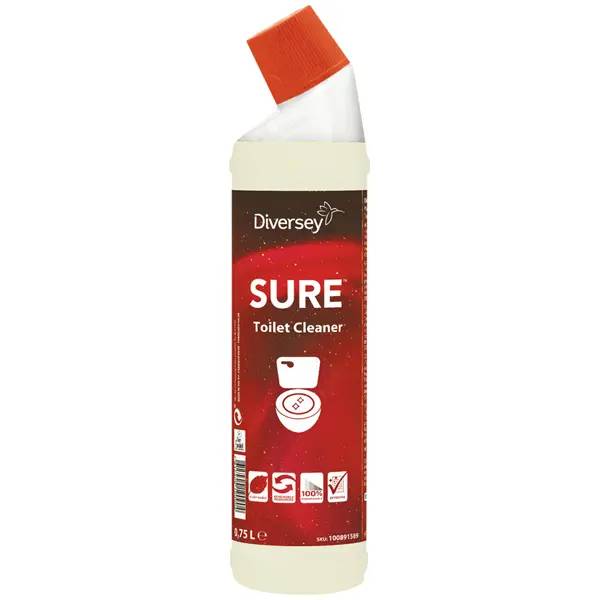 Ein Bild von Diversey Sure Toilet Cleaner Toiletten- & Urinalreiniger - 750 ml