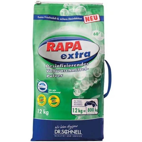 Ein Bild von Dr. Schnell RAPA extra Phosphatfreies desinfizierendes Vollwaschmittel - 12 kg