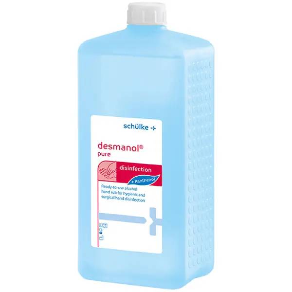 Schülke & Mayr desmanol pure Händedesinfektionsmittel (Euroflasche) - 1 Liter