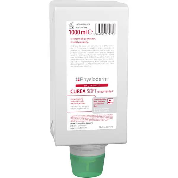 Greven Physioderm CUREA SOFT Hautpflegecreme unparfümiert (Faltflasche) - 1 Liter