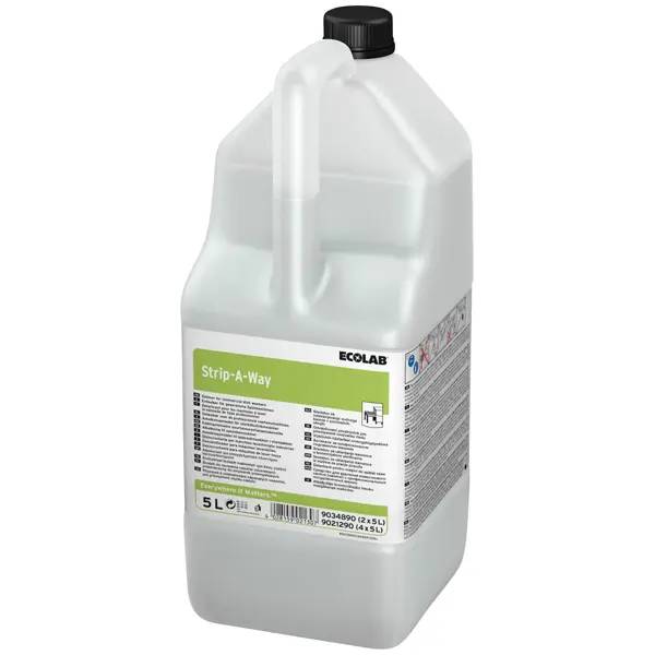 Ein Bild von Ecolab Strip-A-Way saurer Spezialreiniger - 5 Liter