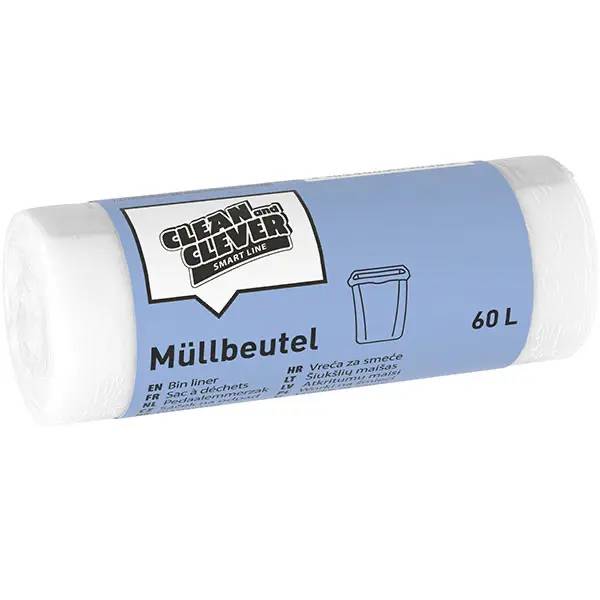 Ein Bild von CLEAN and CLEVER SMART Müllbeutel SMA73 - 60 Liter