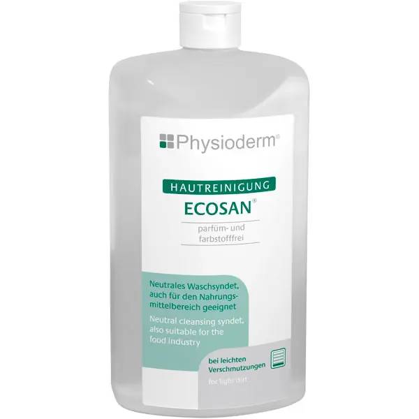 Ein Bild von Greven Physioderm Ecosan Hautreiniger (Hartflasche) - 500 ml