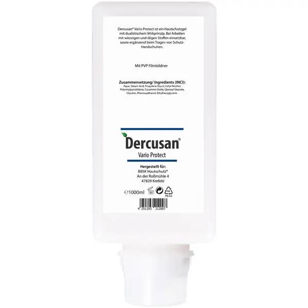 Ein Bild von Dercusan Dercusan Vario Protect Hautschutzgel - 1 Liter