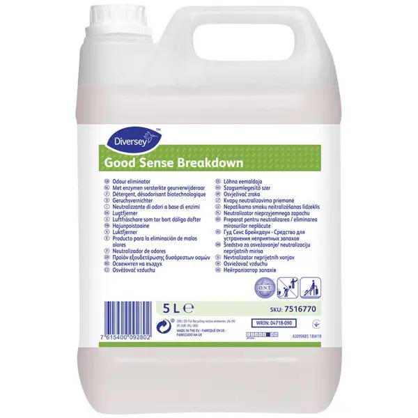 Ein Bild von Diversey Good Sense BreakDown Geruchsentferner - 5 Liter